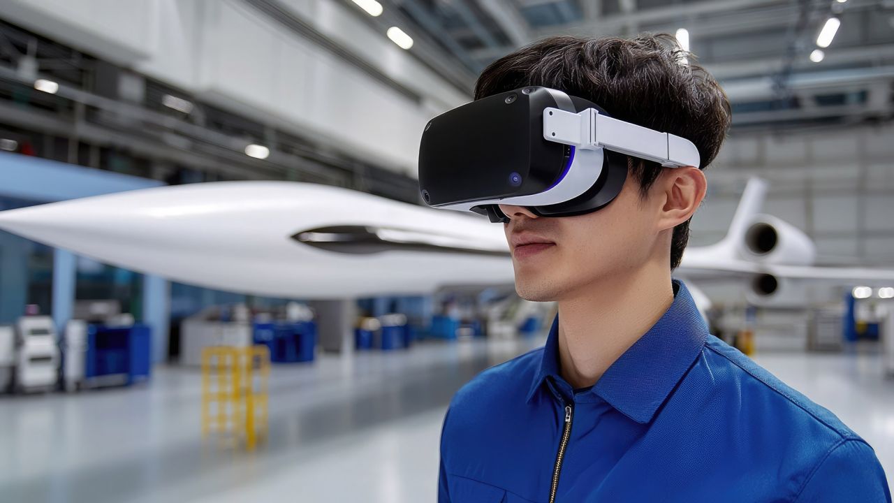 VR SOP Training for Aerospace Manufacturing: Airframes & Composites