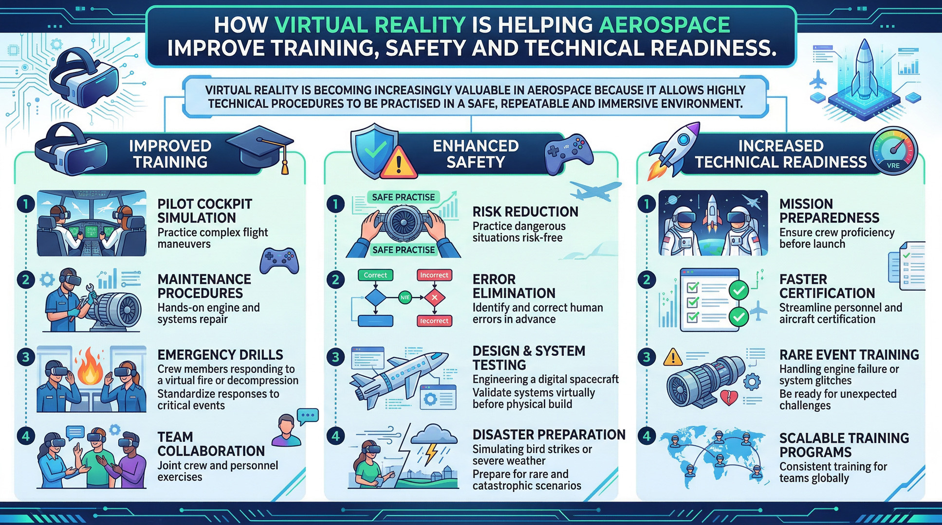 How Virtual Reality Is Helping Aerospace Improve Training, Safety and Technical Readiness