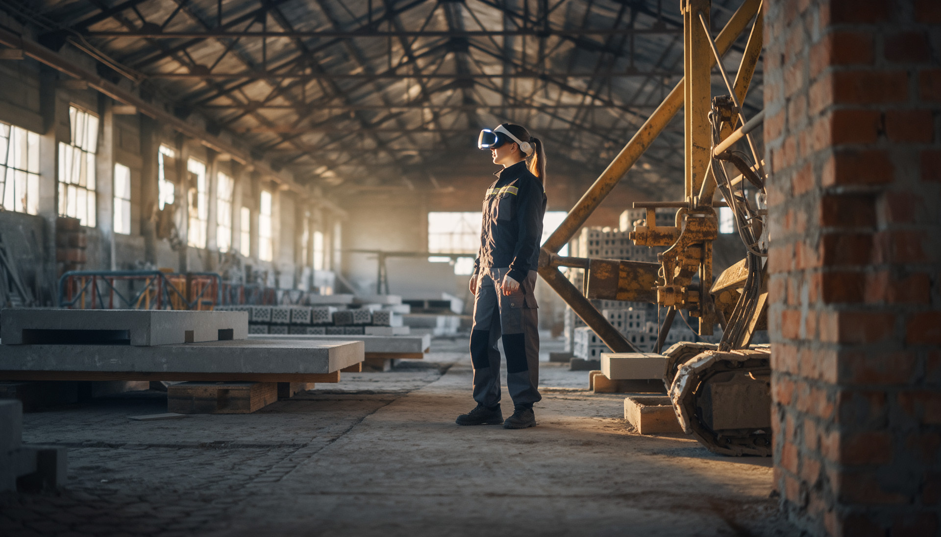 VR SOP Training for Brick, Block & Precast Manufacturing