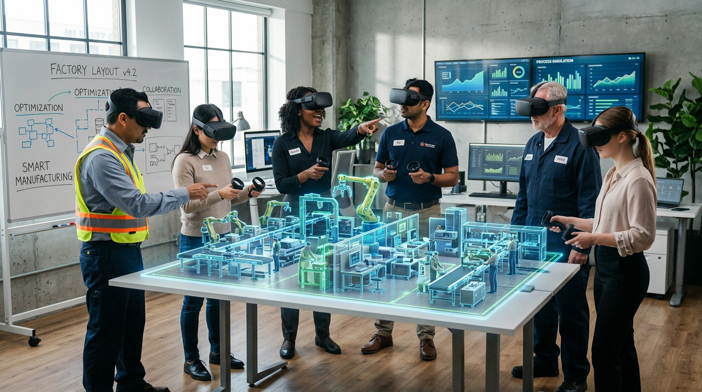 How Virtual Reality Is Helping Manufacturing Teams Test Change Before It Reaches the Factory Floor