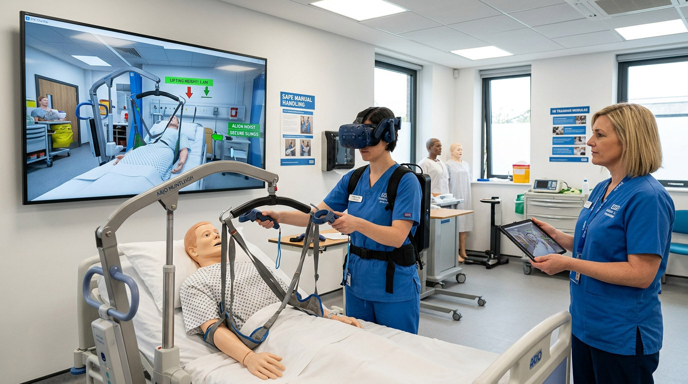 Using VR to Improve Manual Handling and Patient Transfer Training