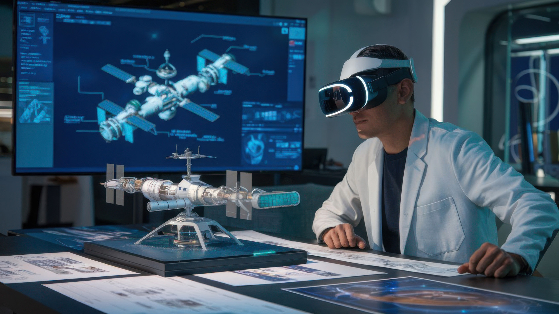 VR SOP Training for Satellite Manufacturing & Integration