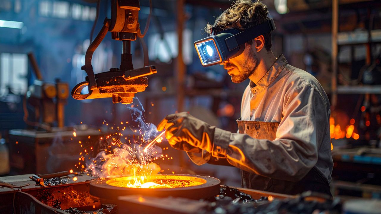 Fine Jewellery Casting: AI Avatars for Molten Metal Safety Training