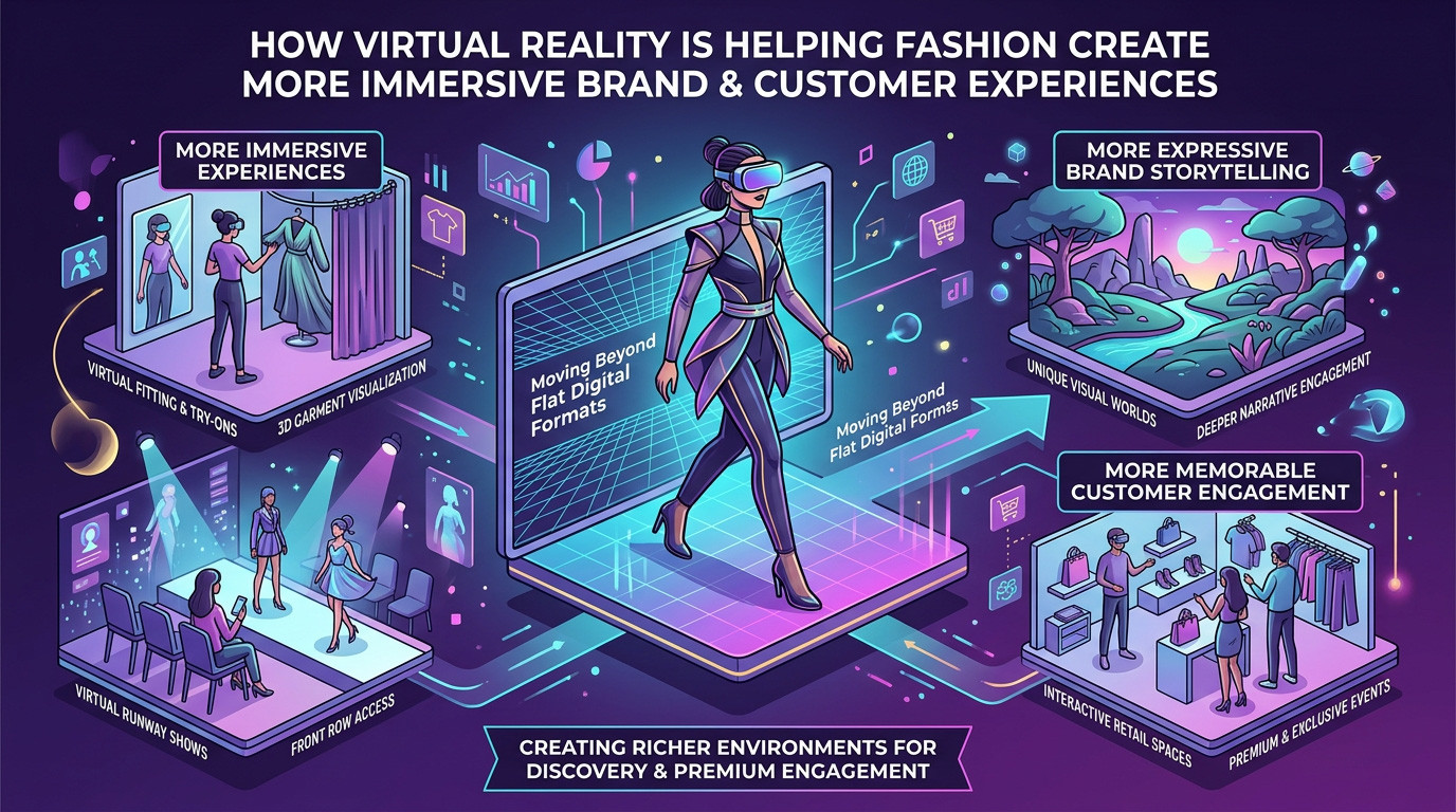 How Virtual Reality Is Helping Fashion Create More Immersive Brand and Customer Experiences