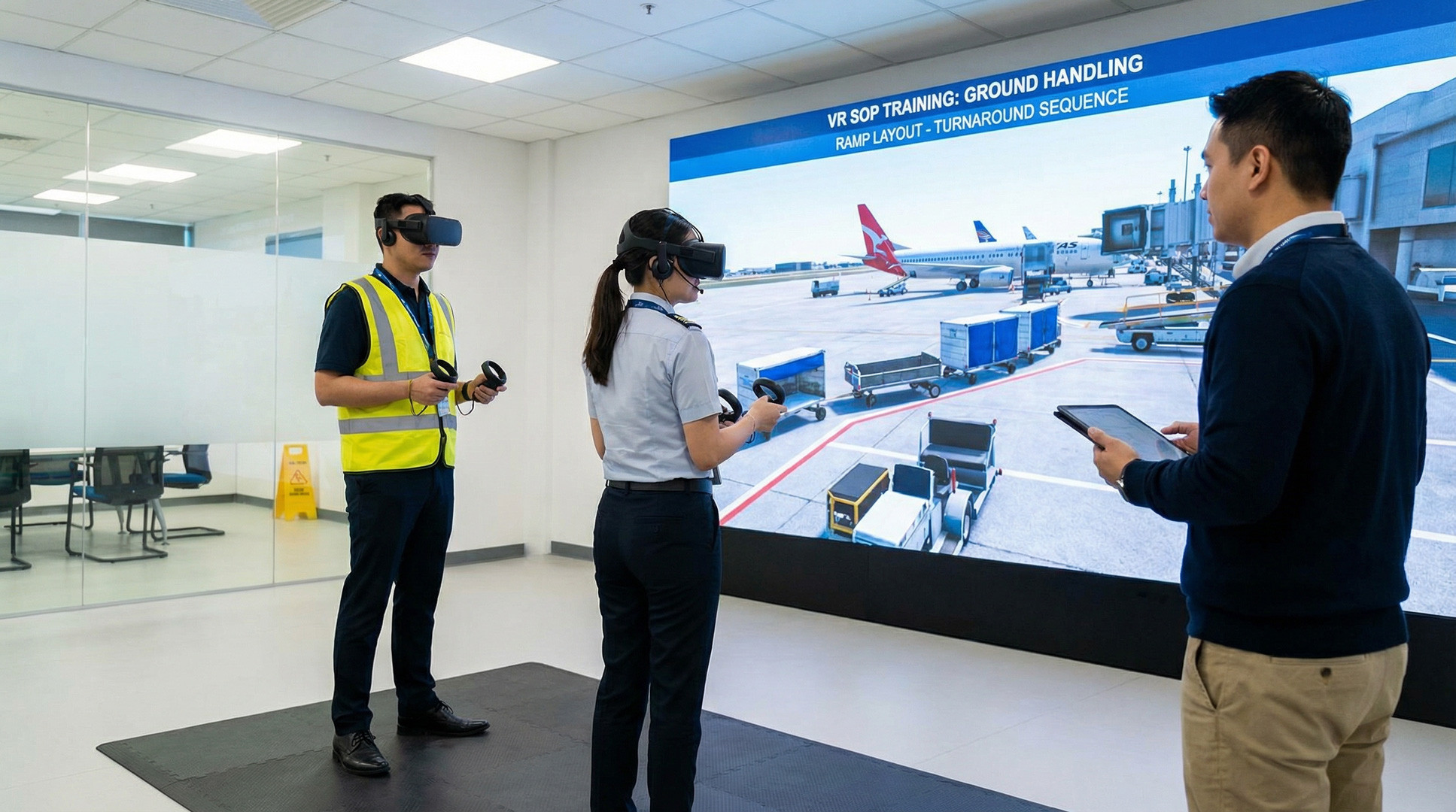 VR SOP Training for Airport Ground Handling