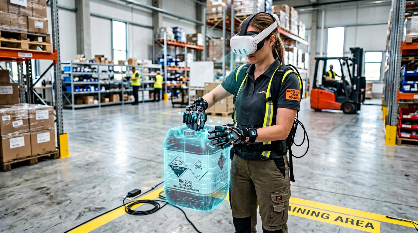 VR for Dangerous Goods Handling in Logistics