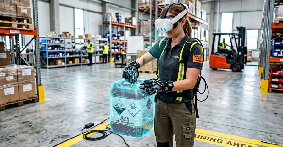 Vr Logistics VR Dangerous Goods Training for Logistics | Spark