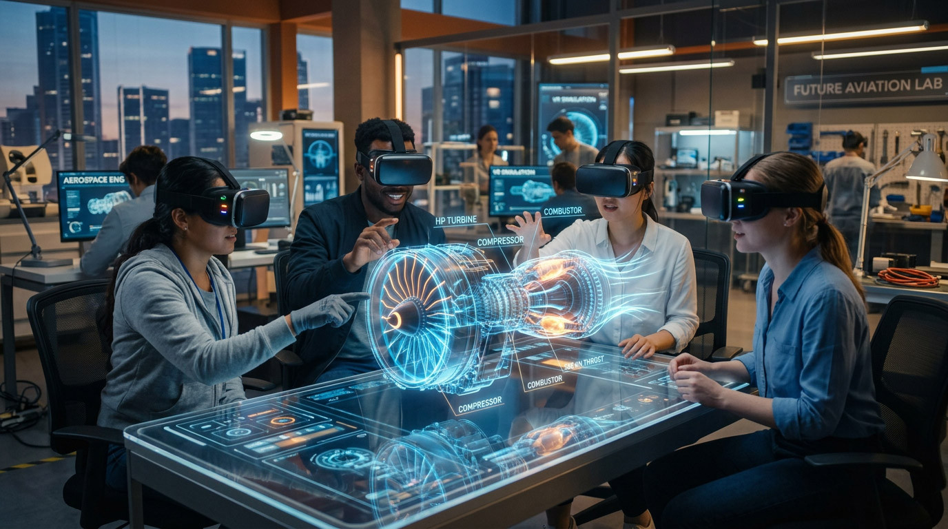 How VR Can Support the Next Generation of Aviation Engineers