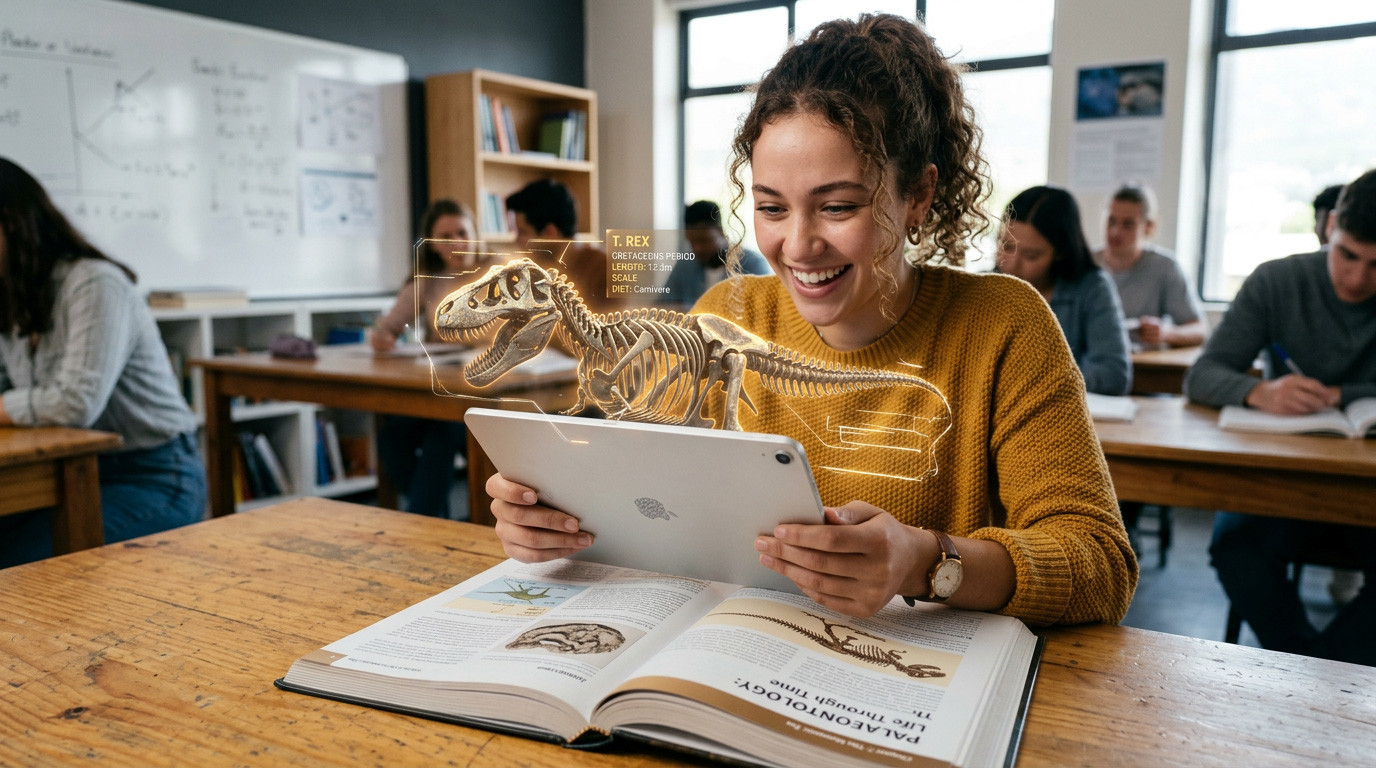 How Augmented Reality Is Helping Publishing Move From Static Content to Interactive Learning