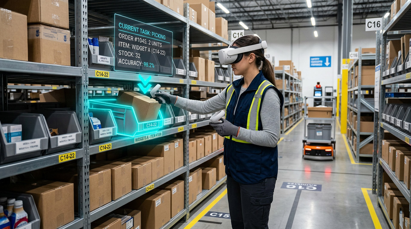 Using VR to Reduce Picking Errors and Improve Fulfilment Accuracy