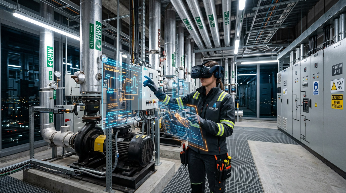 VR Plant Room Training for High-Rise Buildings: Safer Access, Isolation and Maintenance Procedures