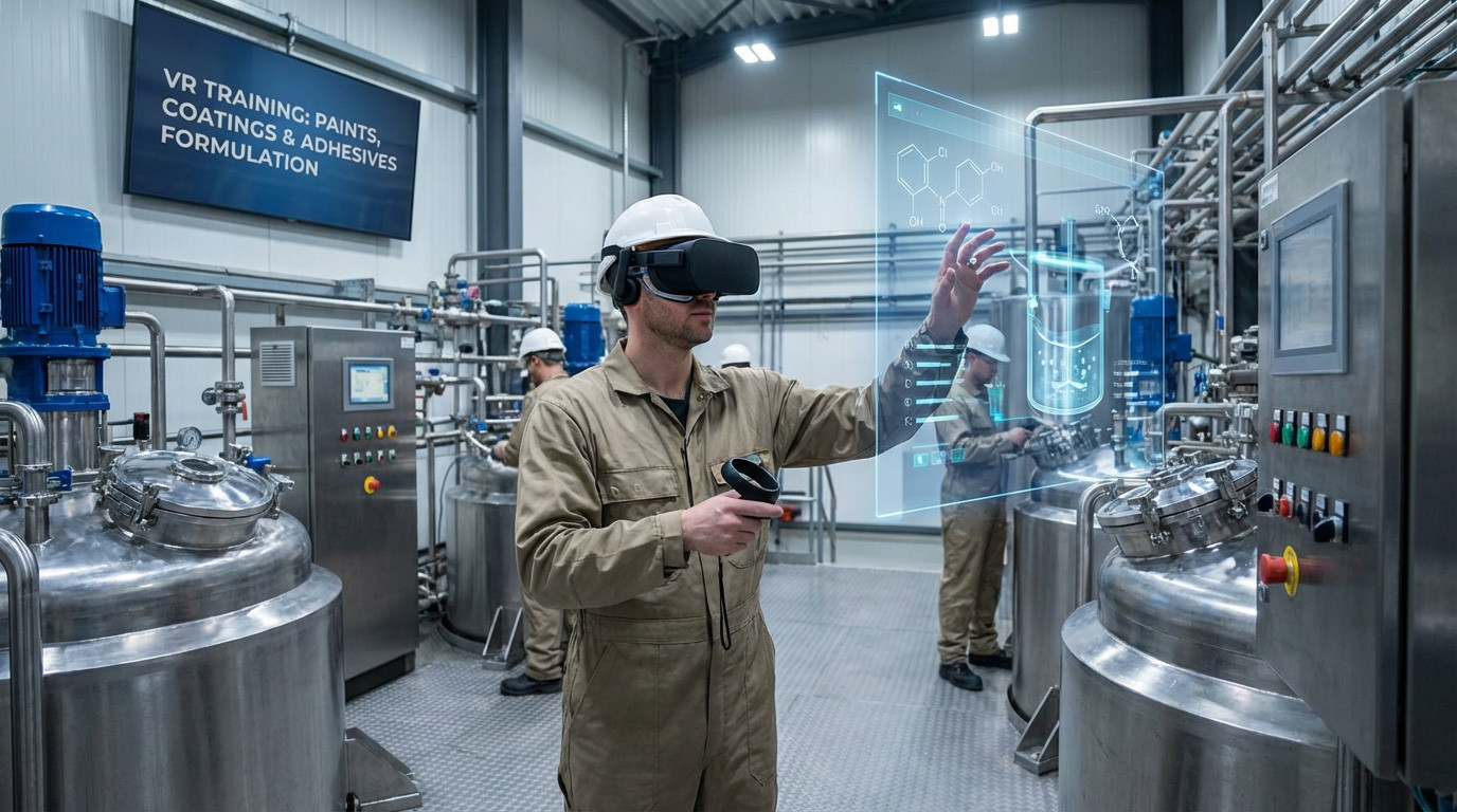 VR SOP Training for Paints, Coatings & Adhesives