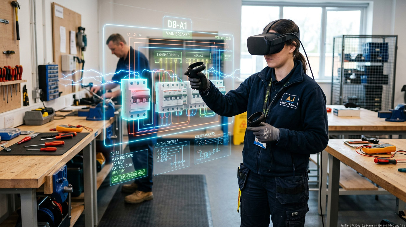 Virtual Distribution Board Training: Using VR and AR to Reduce Electrical Installation Errors