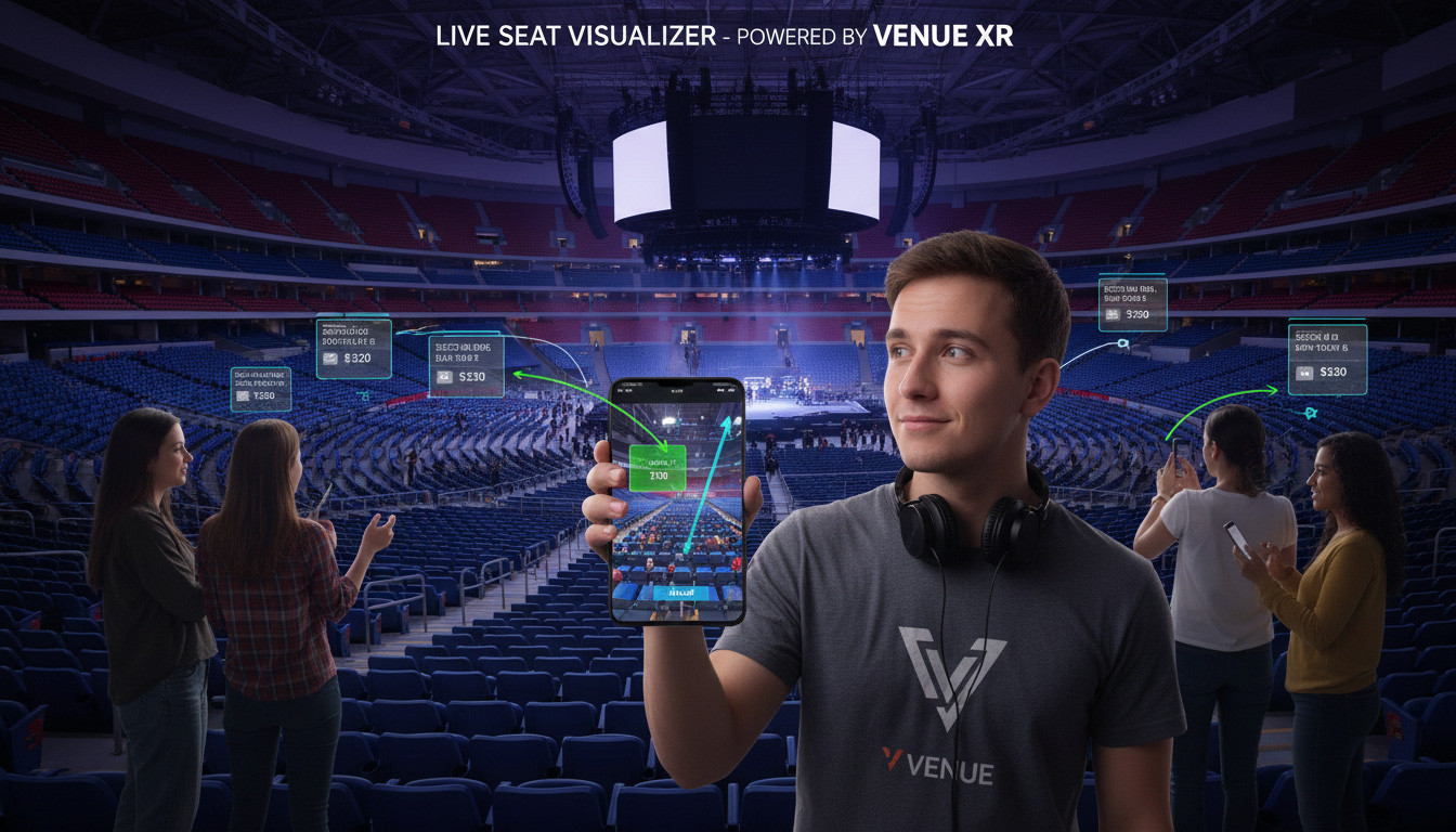 Seat Selection in AR: Revolutionising Event Experiences