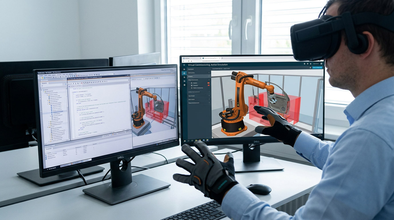 Virtual Commissioning Meets VR Training: Preparing Operators Before Equipment Arrives