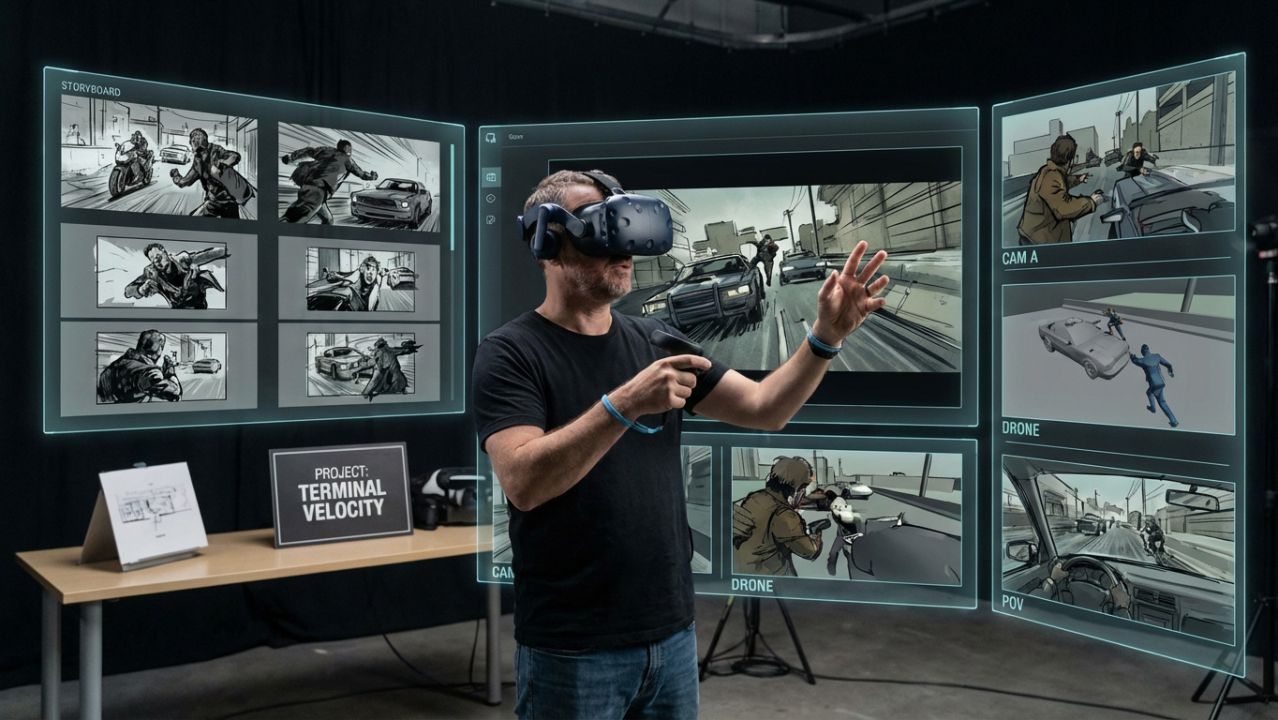 Vr Interaction Module Storyboard Interaction VR for Immersive Pre-Production Planning | Spark ...