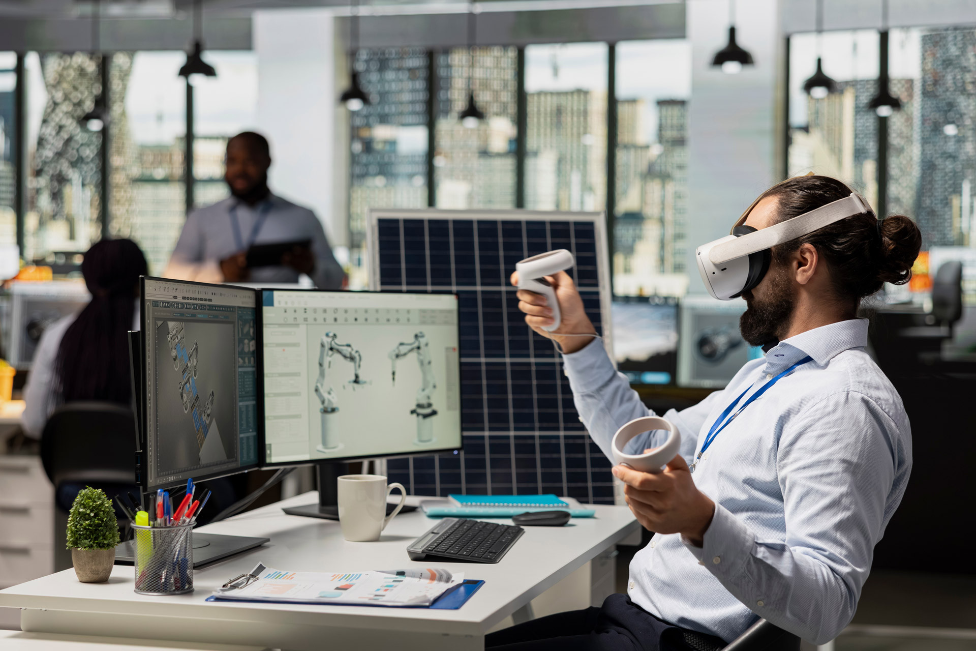 VR SOP Training for Solar Module Manufacturing