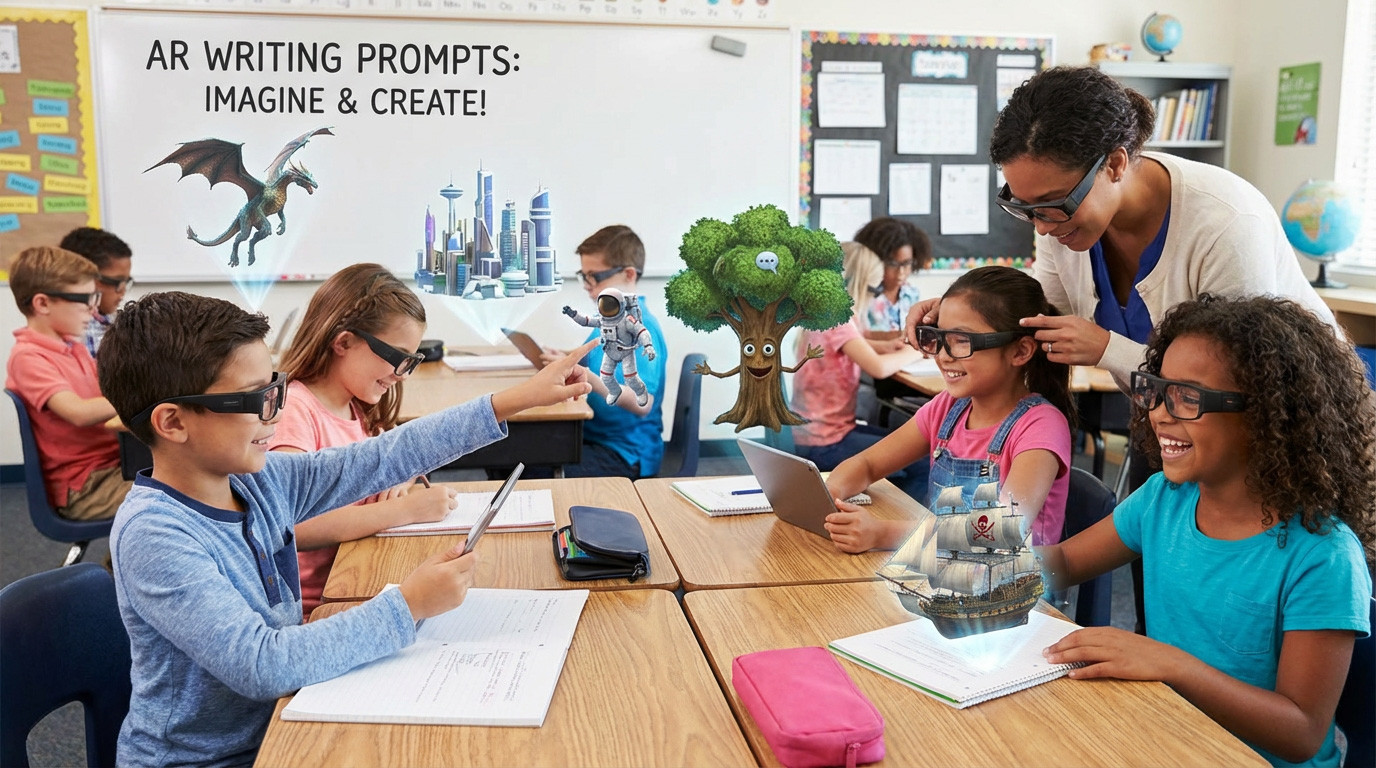 Interactive Writing Prompts AR: Transforming Creative Writing Through Augmented Reality