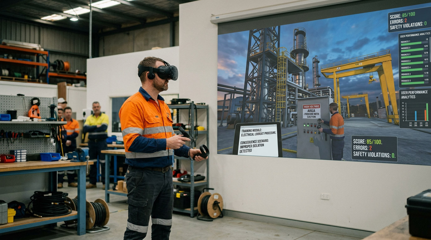 Using VR to Build Safety Culture in Heavy Industry