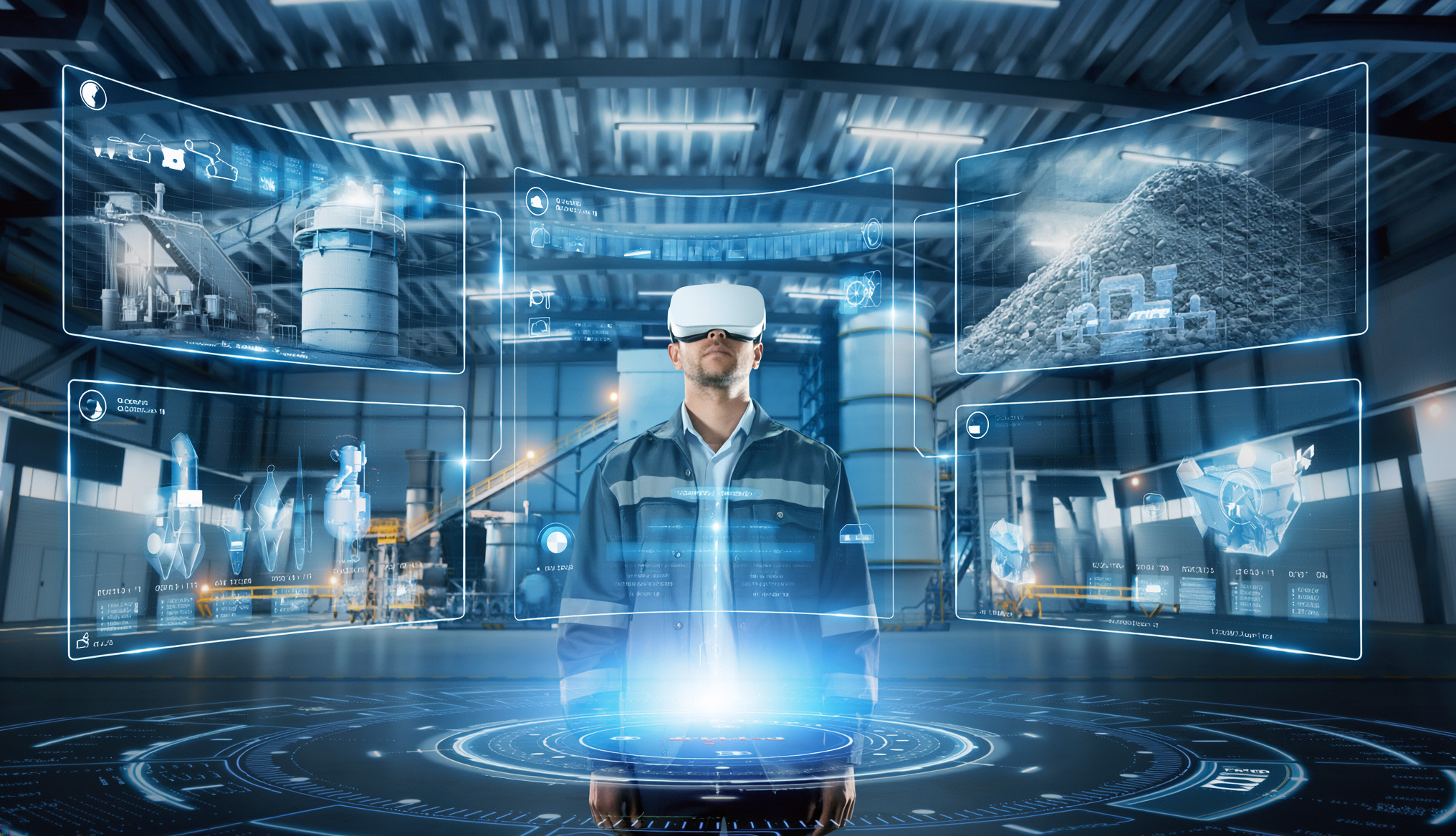 VR SOP Training for Cement Plant Operations