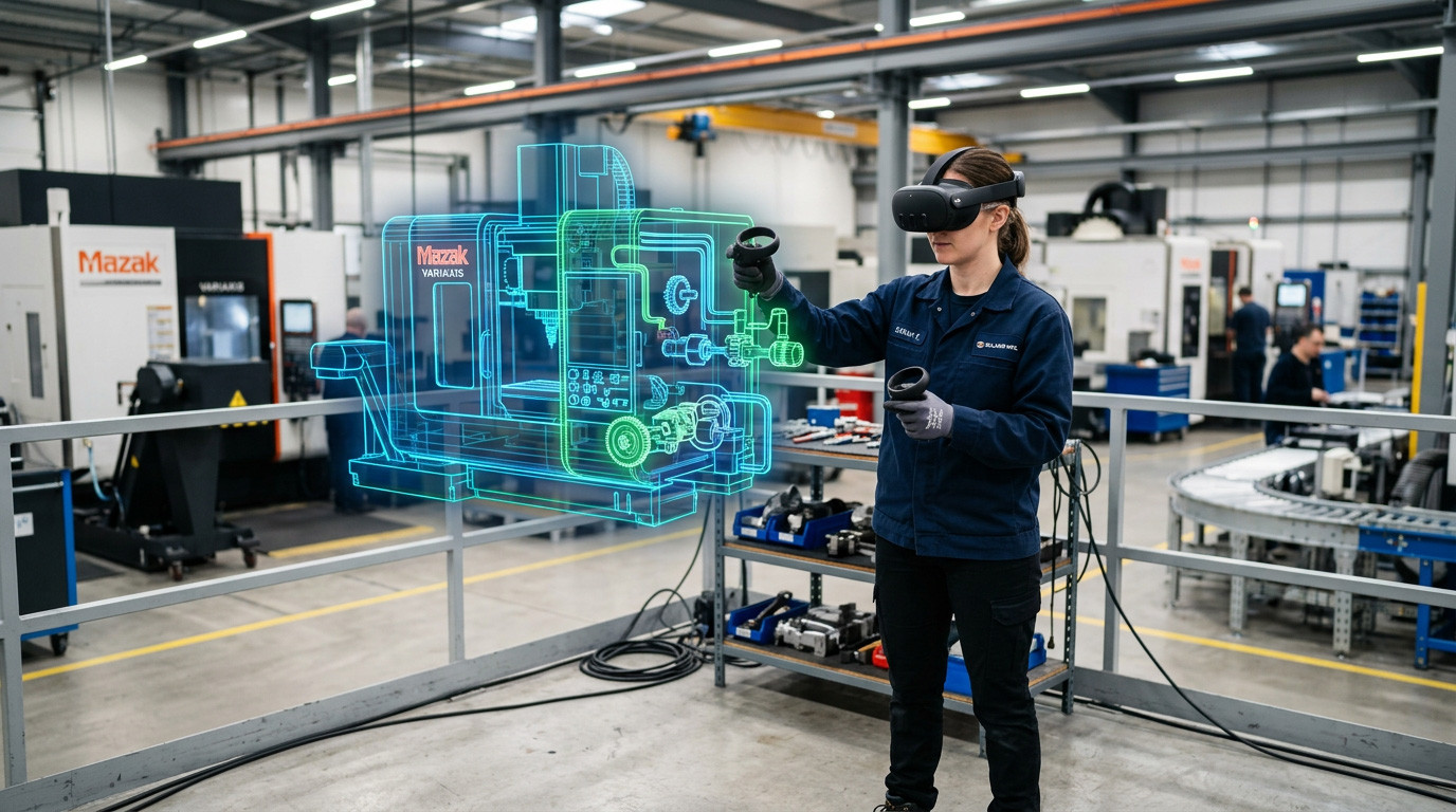 How Virtual Reality Is Helping Manufacturing Improve Training, Maintenance and Shop floor Readiness