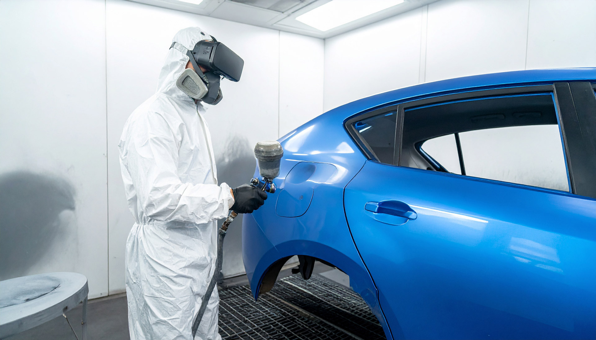 Luxury Automotive Paint Shops: VR & AR to Meet New VOC Regulations
