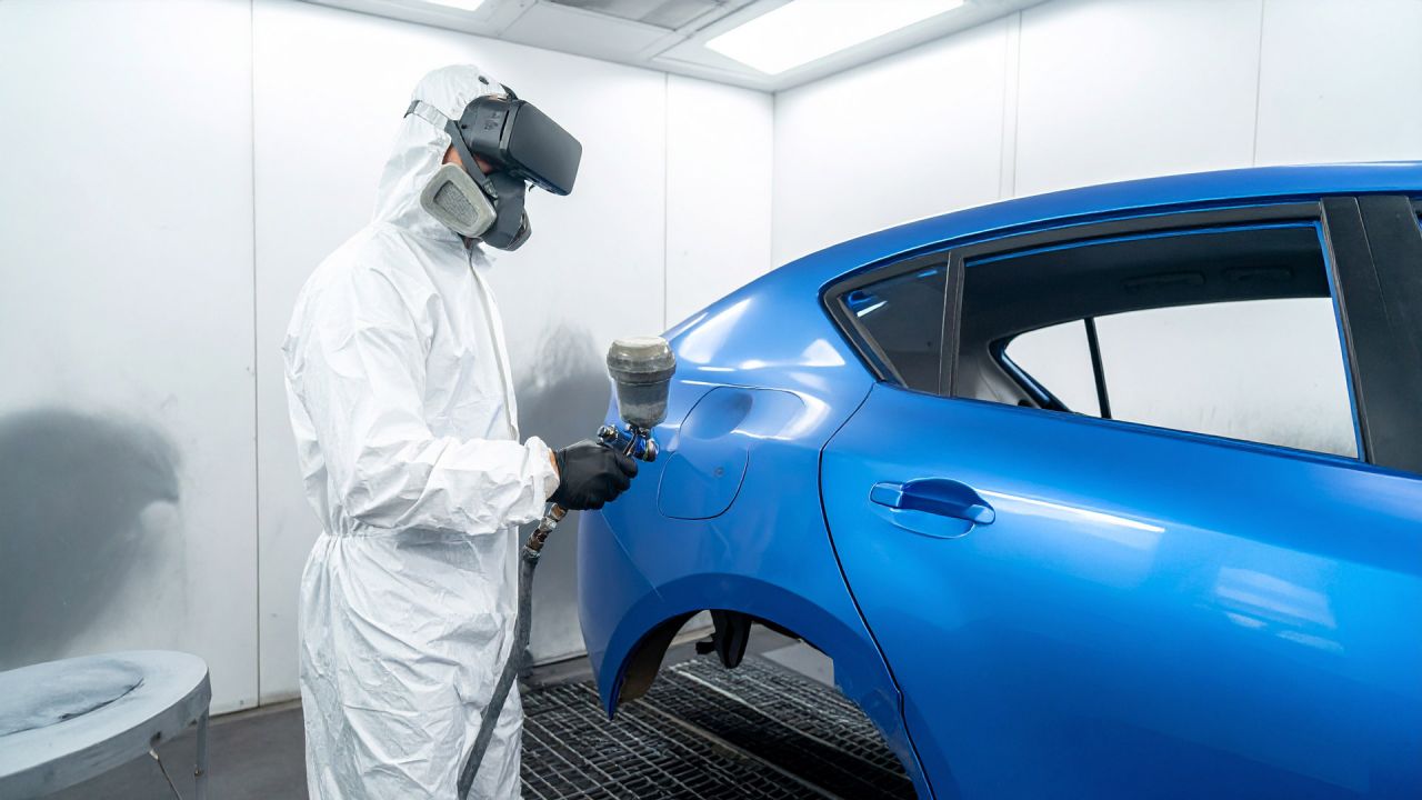 Luxury Automotive Paint Shops: VR & AR to Meet New VOC Regulations