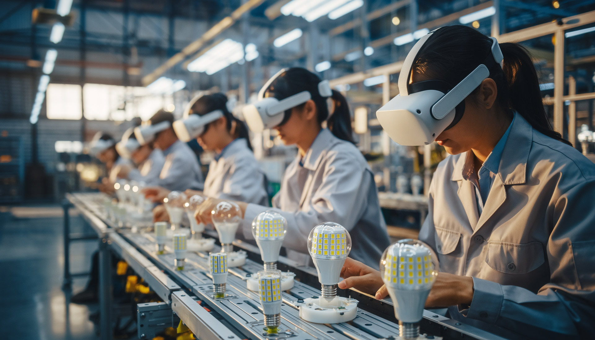 VR SOP Training for LED & Lighting Manufacturing