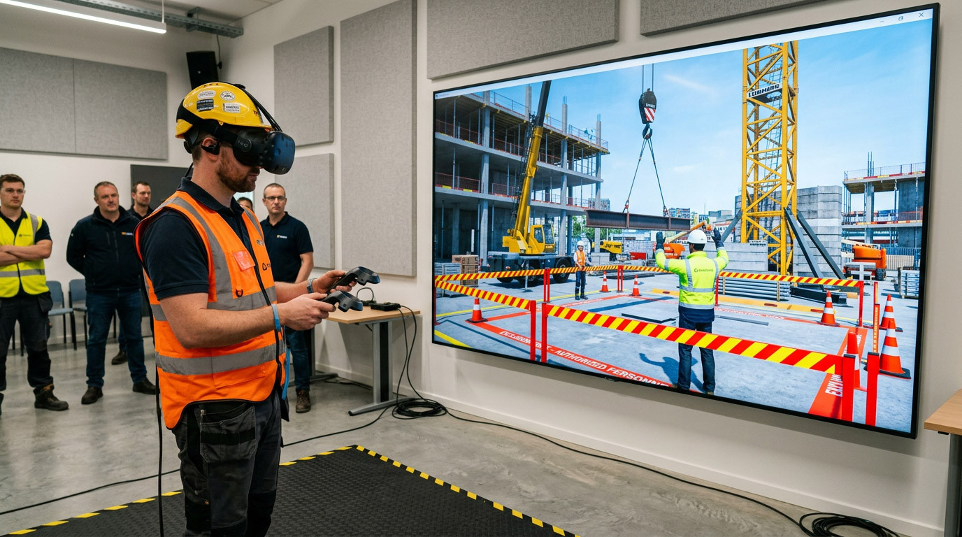 VR Training for Crane Lifts, Banksmen and Exclusion Zones