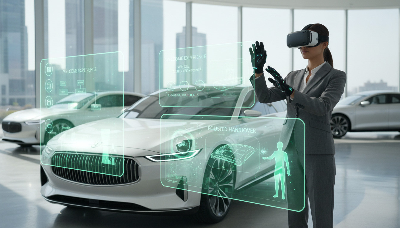 VR SOP Training for Luxury EV Delivery & Customer Handover