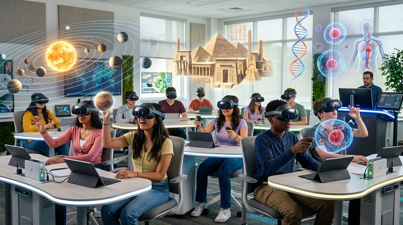 How Virtual Reality Is Helping Education Move From Content Delivery to Experiential Learning