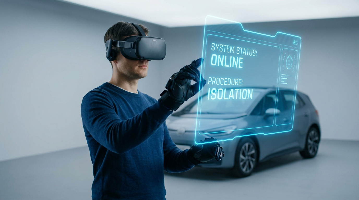 VR SOP Training for Battery Swapping Stations
