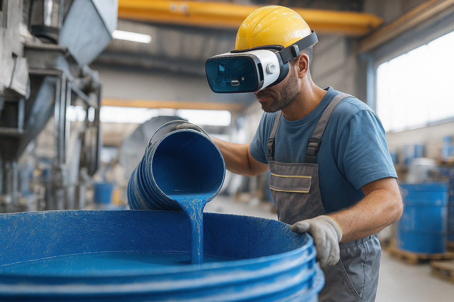 VR SOP Training for Paints, Coatings & Resins Manufacturing