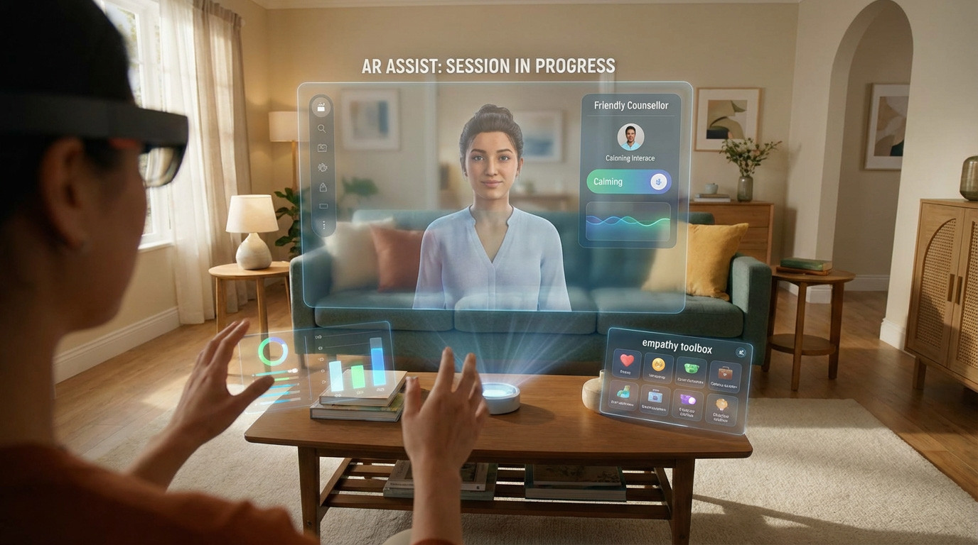 Virtual Counsellor Assistance in AR: Transforming Support Services