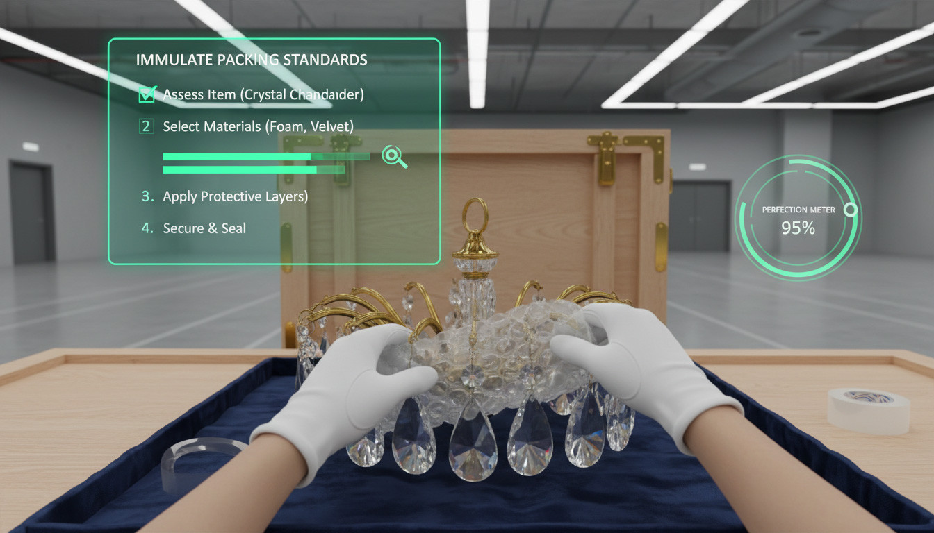 VR SOP Training for White-Glove Luxury Logistics