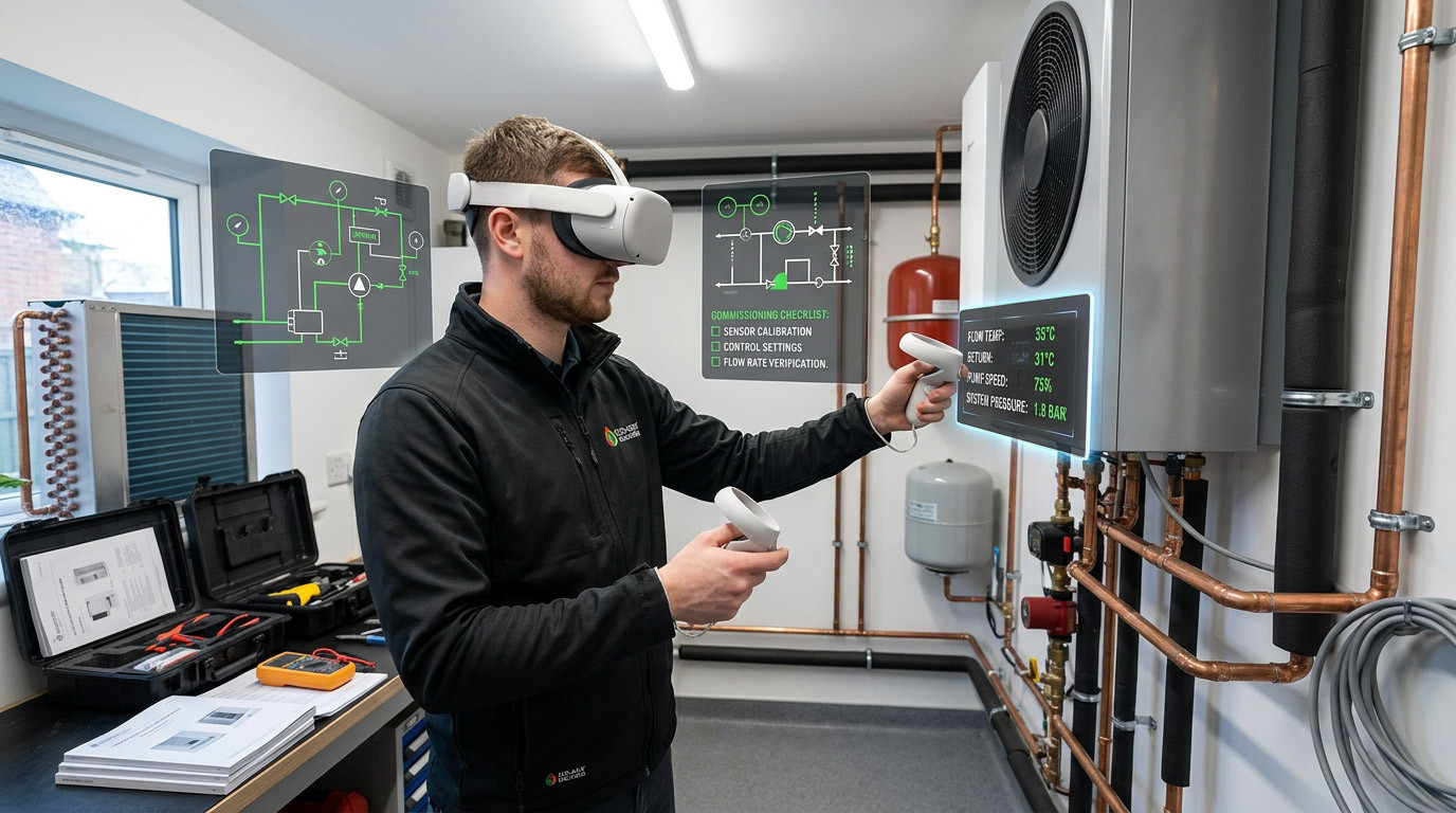 VR Heat Pump Commissioning Training: Getting System Setup Right First Time