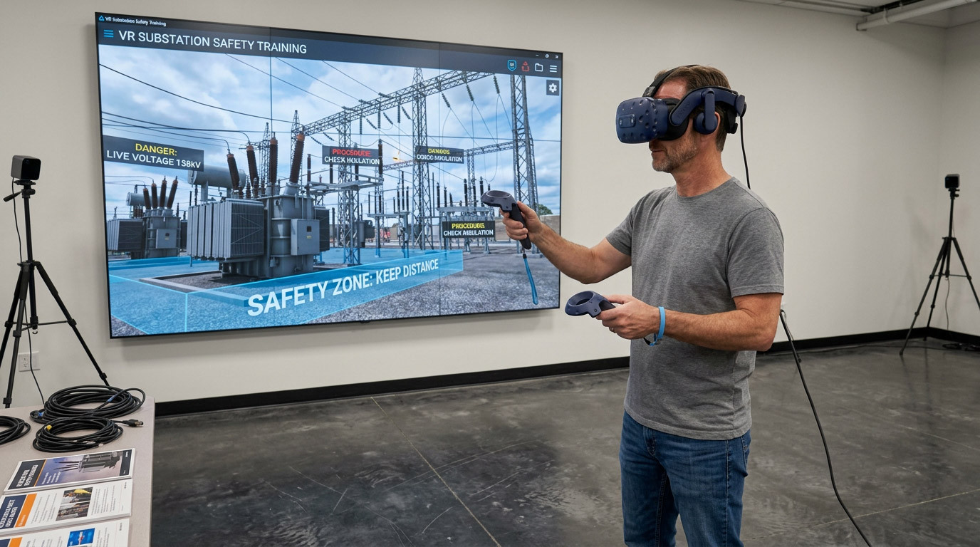 Immersive Substation Training: Teaching Electrical Safety in Context