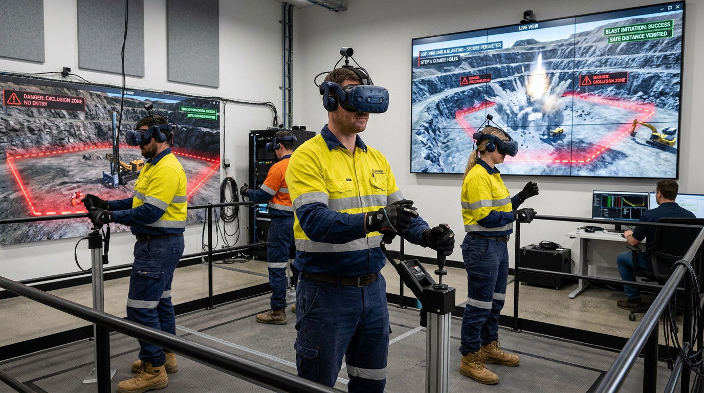 VR SOPs for Drilling, Blasting and Exclusion Zone Awareness