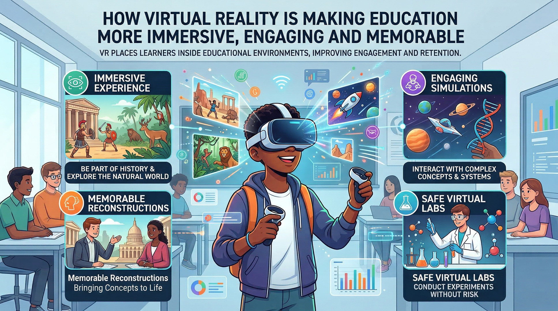 How Virtual Reality Is Making Education More Immersive, Engaging and Memorable