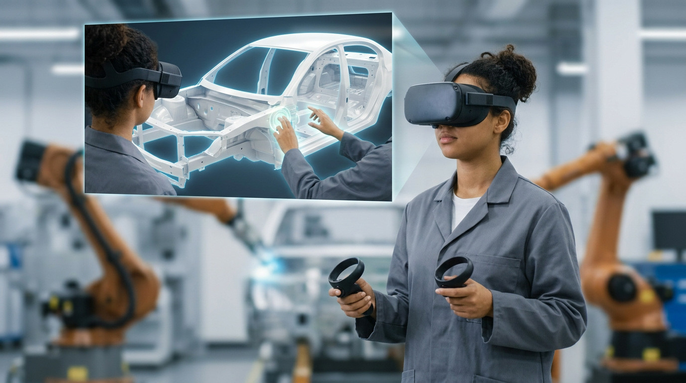 Quality Assurance Inspector Training in VR: Advanced Metrology and Dimensional Inspection