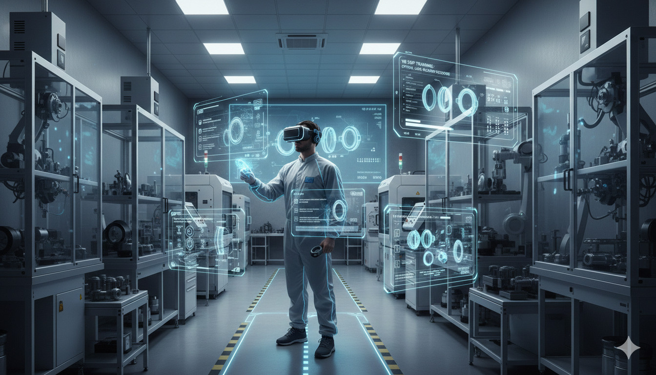 VR SOP Training for High-End Optical Manufacturing