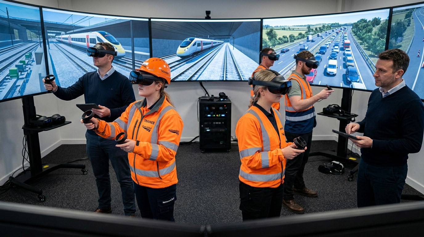 VR for Rail and Road Infrastructure Teams: SOP Training Near Live Assets