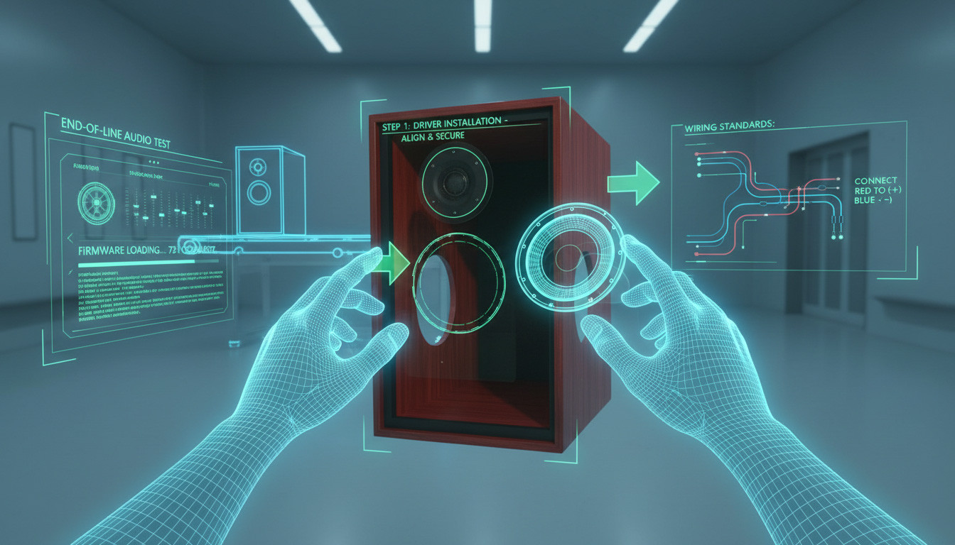 VR SOP Training for High-End Audio Manufacturing