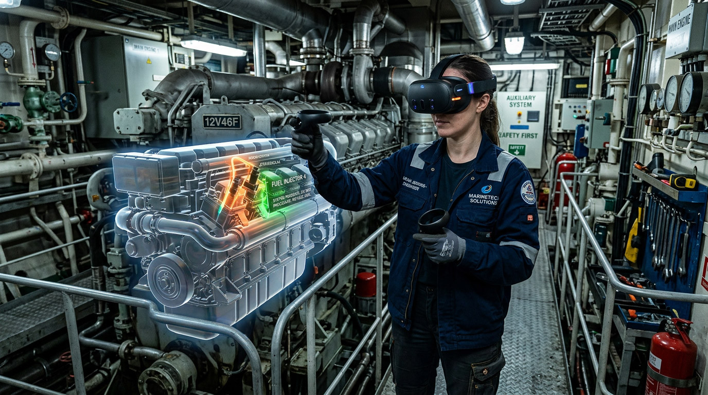 VR SOPs for Marine Engineering Maintenance