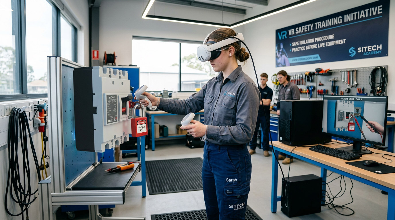 VR Safe Isolation Training: Building Electrical Competence Before Apprentices Touch Live Equipment