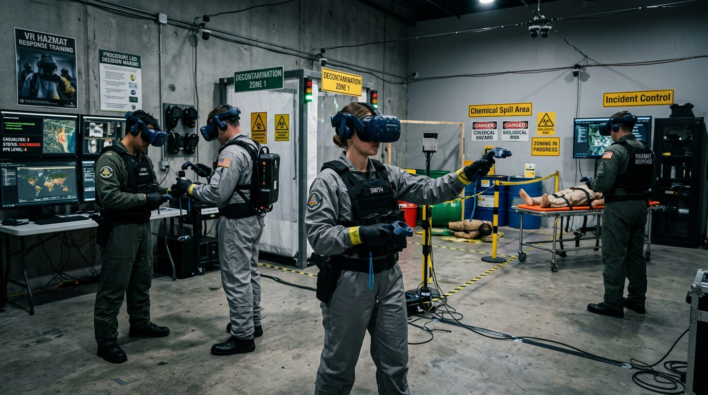 VR for Chemical, Biological and Hazardous Incident Response
