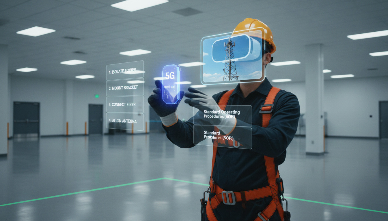 VR SOP Training for Telecom Towers & 5G Small Cells
