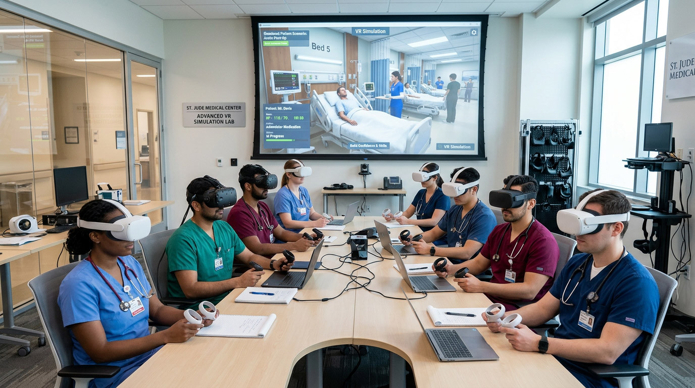 VR for New Starter Confidence in Hospitals and Care Settings