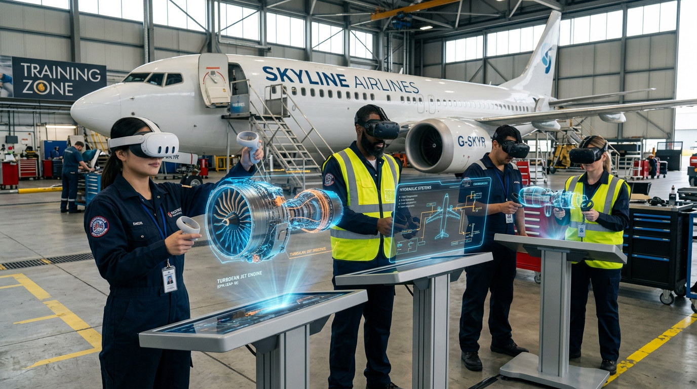 Beyond the Simulator: Where VR Fits in Modern Aviation Training