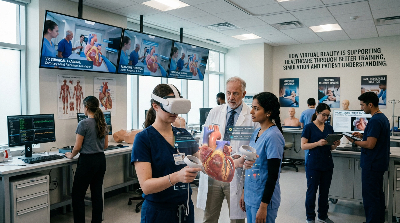 How Virtual Reality Is Supporting Healthcare Through Better Training, Simulation and Patient Understanding